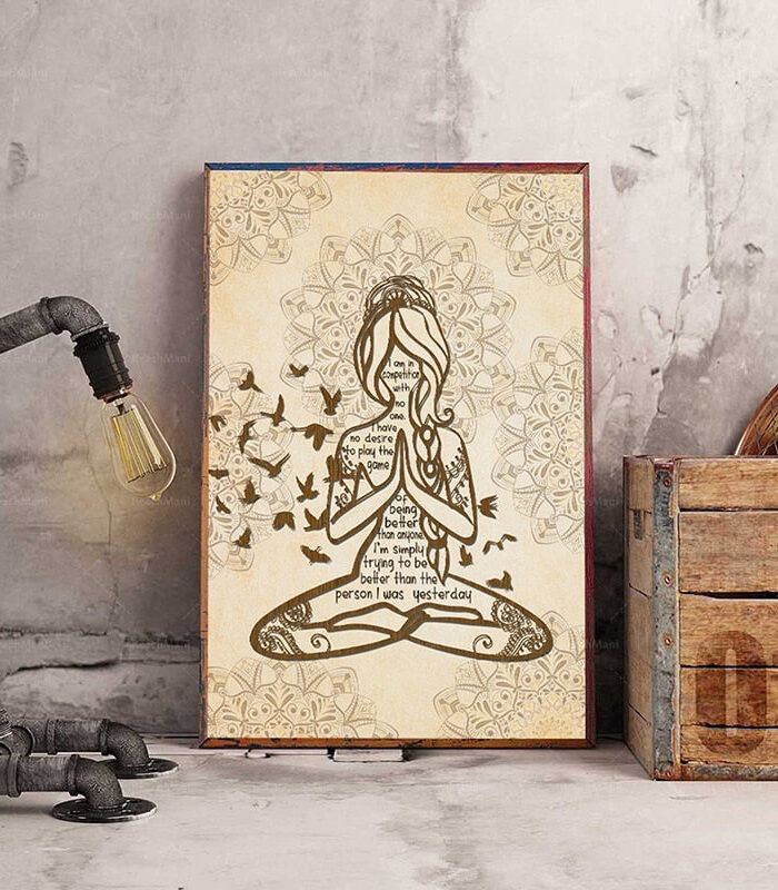 Inhale the Goodshit Exhale The Bullshit Poster – Spirit & Rebel