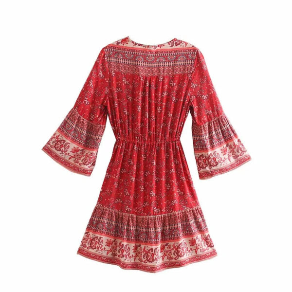 H0cd525905c484a96acb45f2b49c6fb53i Endless Summer Nights Floral Boho Mini Dress – Spirit & Rebel