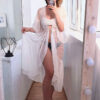 H10293be8a3914e47a78957ee800d1fccA Wanderlust Boho Half Sleeve Kimono Beach Cover Up