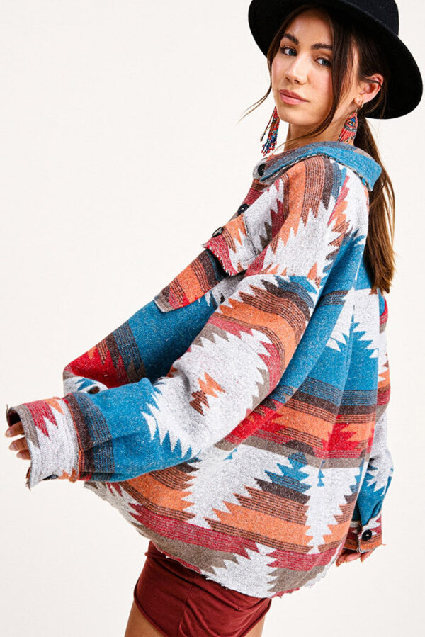 H11724ba417be4d9c8b80d7fab0b7649c2 Boho Goddess Long Sleeved Shirt Jacket