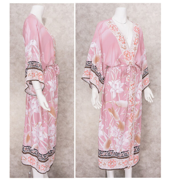 H157d122468e34eab867b5ae1bb4b119d3 Wanderlust Boho Half Sleeve Kimono Beach Cover Up