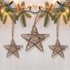 Bohemian Christmas Tree & Star Ornaments – Spirit & Rebel