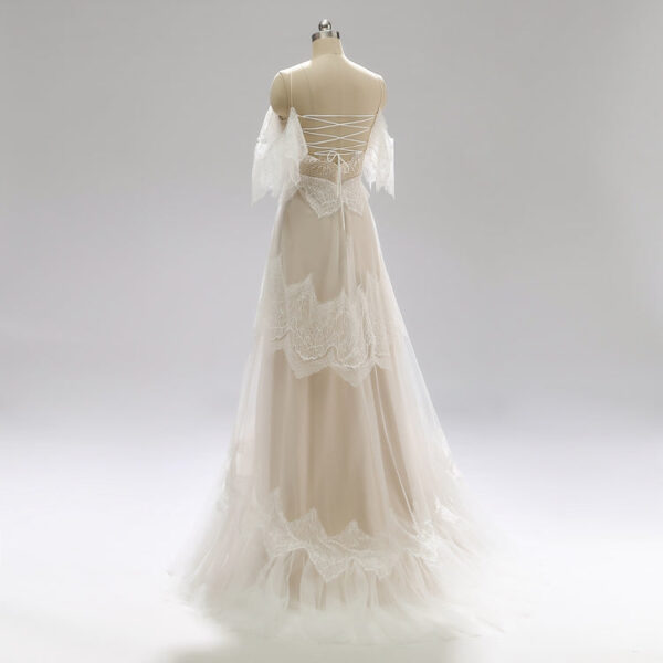 H1ff6fb8ee6f94584920c7b04cd7ff223k Sunset Love Lace Wedding Dress