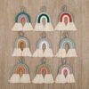 New Handmade Macrame Boho Tassel Keychain Bagcharm – Spirit & Rebel