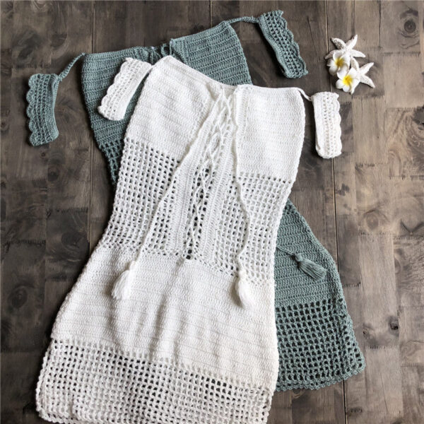 Boho Beach Goddess Crochet Dress – Spirit & Rebel