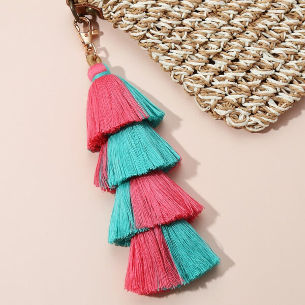 H27538a0cb3db448d904225e2c99babf04 Premium Boho Tassel Keychain