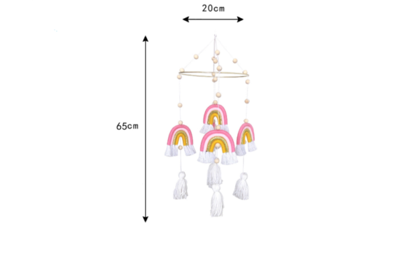 Spirit and Rebel Boho Nursery Hanging Decor
