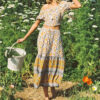 Free Spirit Floral Boho Maxi Skirt – Spirit & Rebel