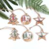 H3002c08387044f049e68216edcfacb84n Vintage Wooden Christmas Pendants Ornaments – Spirit & Rebel