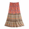 Free Spirit Floral Boho Maxi Skirt – Spirit & Rebel