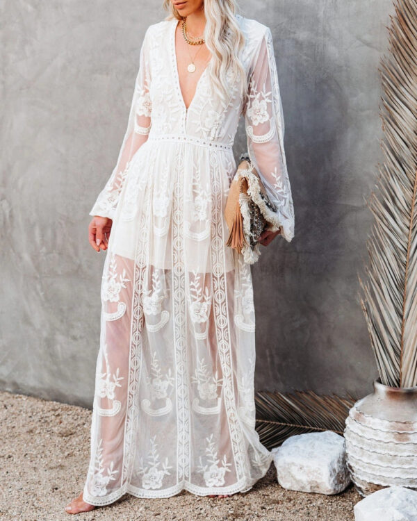 H32b2132cb09d4205827c7ac7742836c8S Mystical Moonlight Lace Boho Maxi Dress – Spirit & Rebel