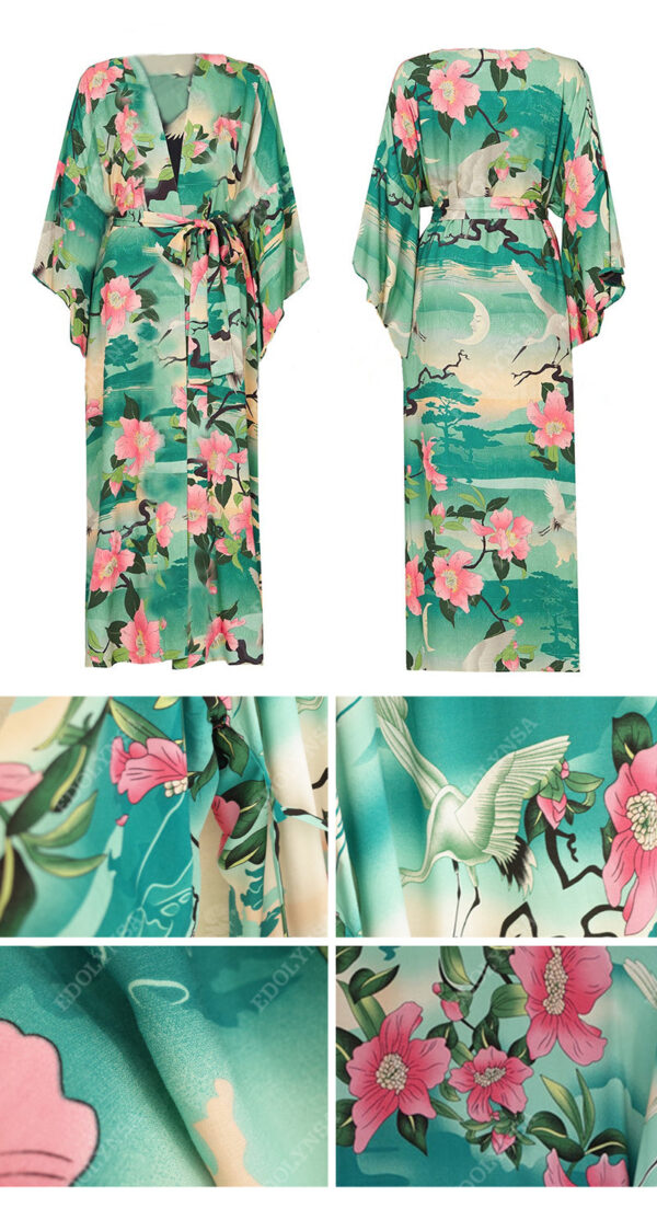H38a4cc10b4fa4e378a65b9244c3c838aF Wanderlust Boho Half Sleeve Kimono Beach Cover Up