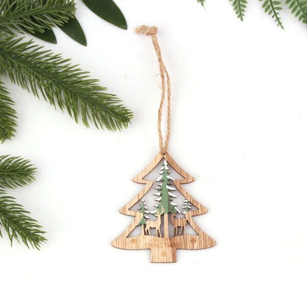 H3a7685dd8faf4f099ba346b2065a60bcR Vintage Wooden Christmas Pendants Ornaments – Spirit & Rebel