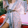 H3b77178c67a2499bac0686847b68bbfdL Wanderlust Boho Half Sleeve Kimono Beach Cover Up
