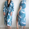 H3d1051c5dfa84b4988635caf195b7aaeS Wanderlust Boho Half Sleeve Kimono Beach Cover Up