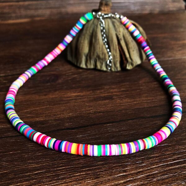 H41b39b82b85f4d6da8b1094132636ae6q Spirit and Rebel Colorful Choker Necklace