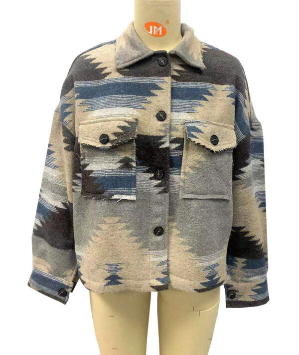 H437bc347fd254830aa8607c4d9038580G Boho Goddess Long Sleeved Shirt Jacket