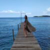 H4ccb20b6d8e846478c640c887ea74f0fu Wanderlust Boho Half Sleeve Kimono Beach Cover Up