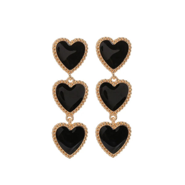 H4fa49805adae4df4b8f17ccfeca1a111Y Three Hearts Love Boho Earrings – Spirit & Rebel