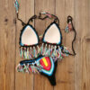 Radiant Waves Handmade Crochet Boho Bikini Set