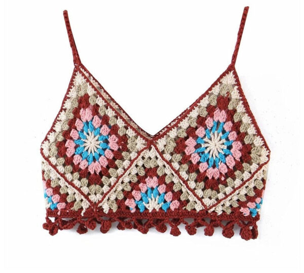 H591b1a4eef774afa8eda843921c34b685 Spirit and Rebel Handmade Crochet Tank Top