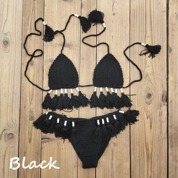Radiant Waves Handmade Crochet Boho Bikini Set