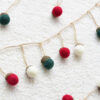 6-Piece Wool Felt Christmas Tree Ornament Set