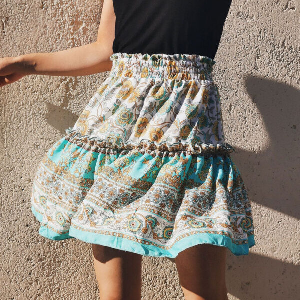 H67b6cd761f154054a6daed68c7f35d04H Breezy Boho Mini Skirt – Spirit & Rebel