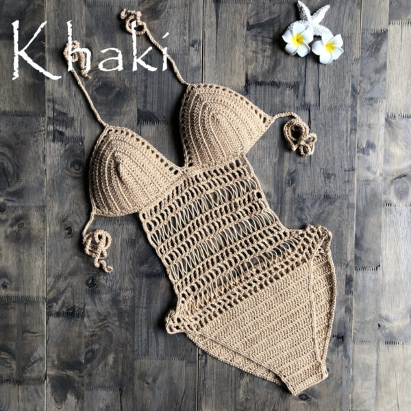 Bohemian Dream Crochet Hollow Out Swimsuit