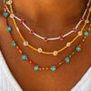 Sweet Daisy Boho Handmade Beaded Necklace – Spirit & Rebel