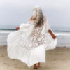 H80243869893d4edb87d08a2912c1ab4fM Wanderlust Boho Half Sleeve Kimono Beach Cover Up