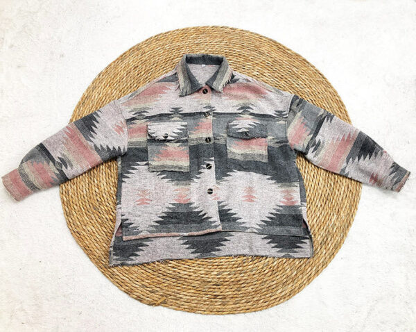 H81939087c4be431989a73ae022de2e95E Boho Goddess Long Sleeved Shirt Jacket