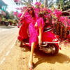 H81afa8950c1a46a3af84fe114a281b87D Wanderlust Boho Half Sleeve Kimono Beach Cover Up