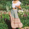 Free Spirit Floral Boho Maxi Skirt – Spirit & Rebel