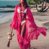 H90aab44ee05d47afa89cecc587a572e8s Wanderlust Boho Half Sleeve Kimono Beach Cover Up