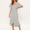 H94818cd3c1c54f54816ebdc83c32eaf44 Wildflower Wanderlust V-Neck Short Sleeve Boho Maxi Dress – Spirit & Rebel