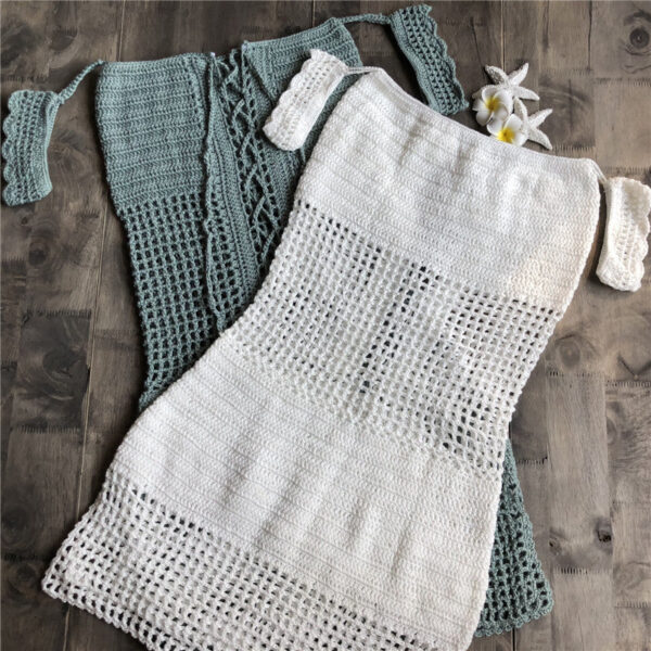 Boho Beach Goddess Crochet Dress – Spirit & Rebel