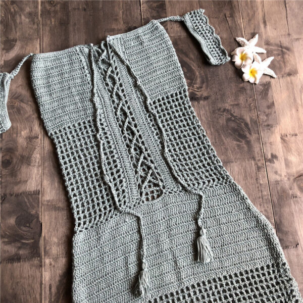 Boho Beach Goddess Crochet Dress – Spirit & Rebel