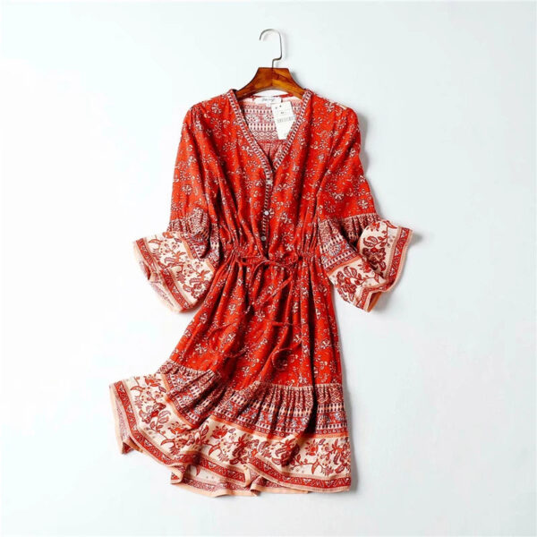 H991a7f7c8b8a4c4e8657abbce79b2a22P Endless Summer Nights Floral Boho Mini Dress – Spirit & Rebel