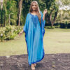 H9d7d6b12fb8b4b0bba737f646743723eH Ethereal Breeze Boho Chic Embroidered Maxi Dress Kaftan