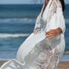 H9fa6c07cfc584a4c859c194dfb13d9fbL Wanderlust Boho Half Sleeve Kimono Beach Cover Up