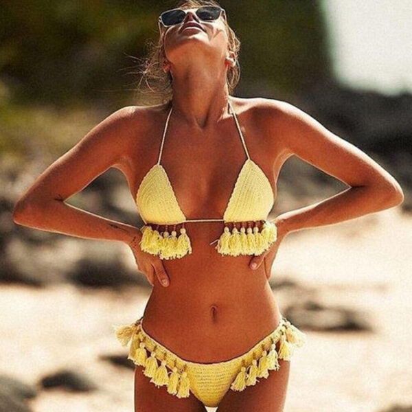 Boho Bliss Handmade Crochet Bikini Set