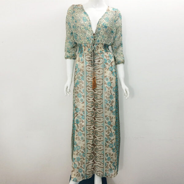 HTB1AOoZTQvoK1RjSZFDq6xY3pXa1 Anything is Possible Boho Hippie Dress