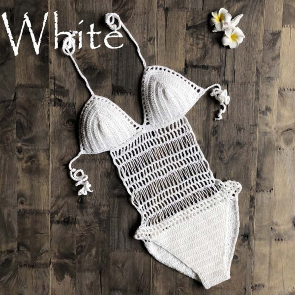 Bohemian Dream Crochet Hollow Out Swimsuit