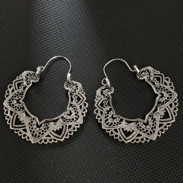HTB1FMPkmlDH8KJjy1zeq6xjepXaz Spirit and Rebel Vintage Silver Boho Earrings