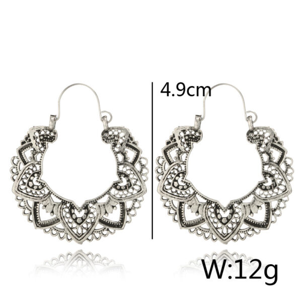 HTB1Ued_mlfH8KJjy1Xbq6zLdXXal Spirit and Rebel Vintage Silver Boho Earrings