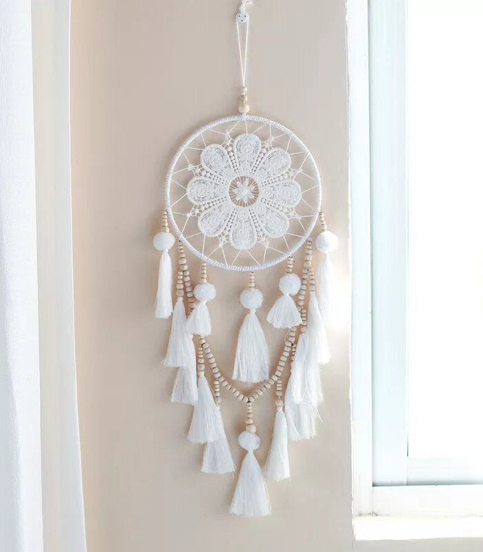 HTB1cVVZeR1D3KVjSZFyq6zuFpXa8 Celestial Dreams Handcrafted Dreamcatcher Boho Wall Decor