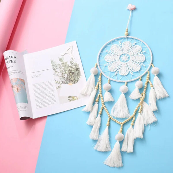Celestial Dreams Handcrafted Dreamcatcher Boho Wall Decor