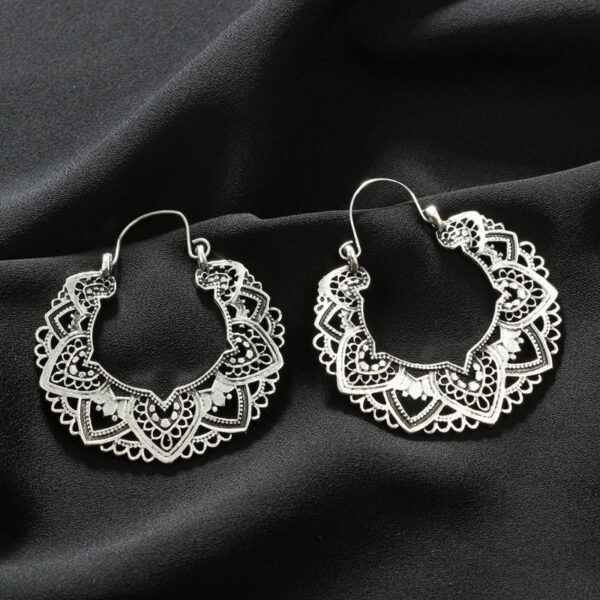 HTB1k8OrevjM8KJjSZFyq6xdzVXaP Spirit and Rebel Vintage Silver Boho Earrings