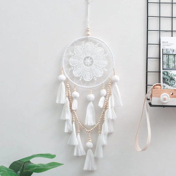Celestial Dreams Handcrafted Dreamcatcher Boho Wall Decor